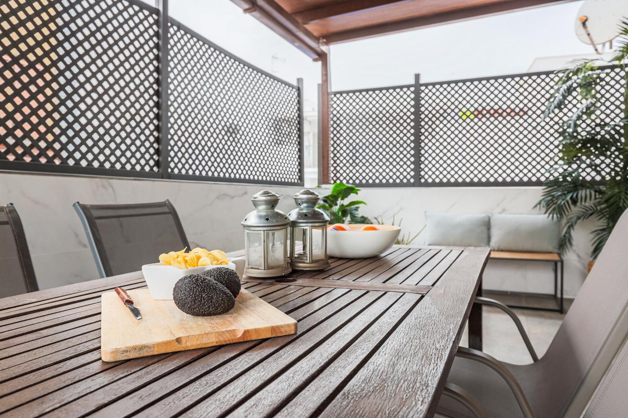 Fantastico Atico 2 Hab Y Gran Terraza Privada Apartment Seville Ngoại thất bức ảnh